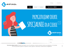 Tablet Screenshot of e-druk.pl